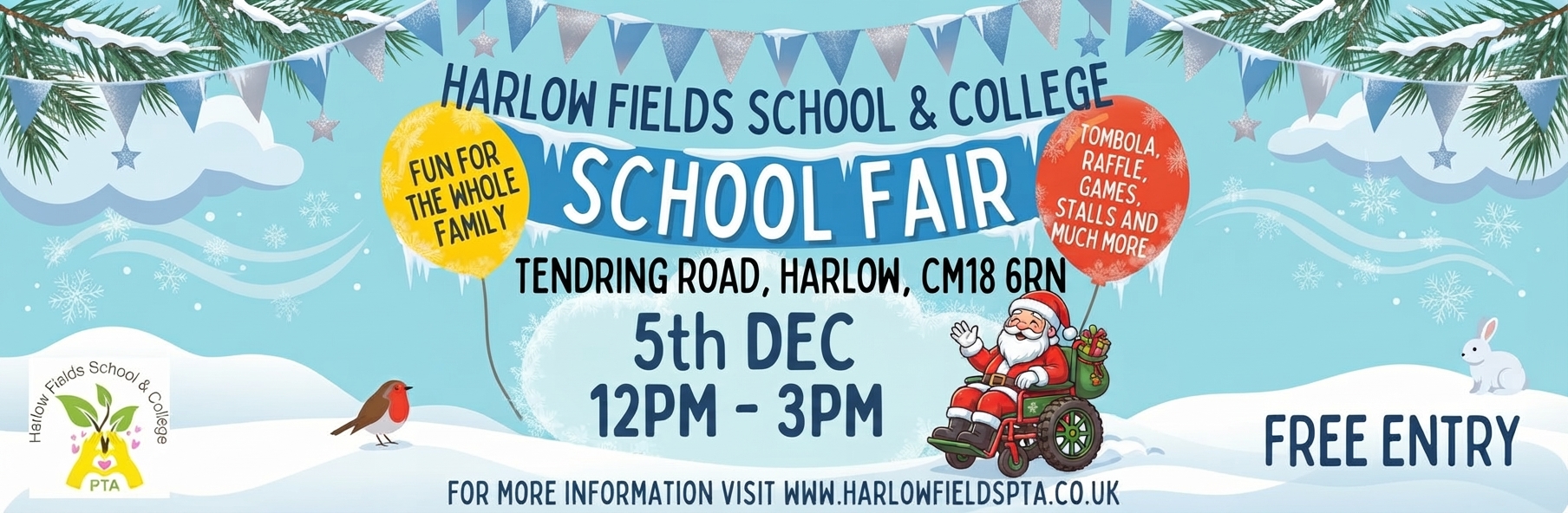 Harlow Fields PTA Winter Fair 2026