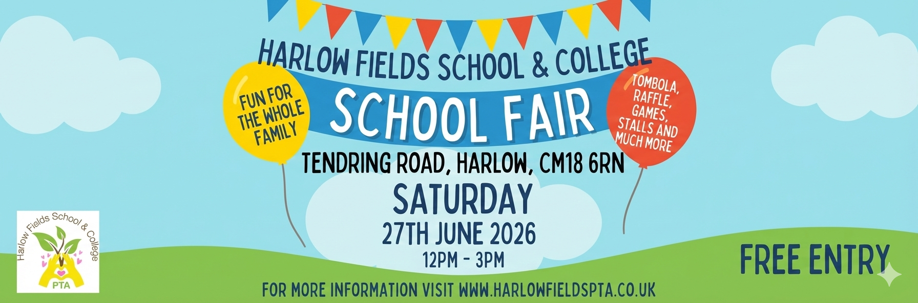 Harlow Fields PTA Summer Fair 2026